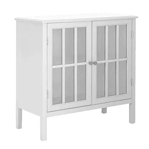 Soild Wood Vicuna Two Door Sideboard Storage Cabinet for Living Room 