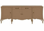 Soild Wood Teresina Sideboard Storage Cabinet with Drawer for Living Room | Opera Evening Finish 