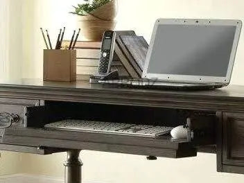 Translation missing: en.Sheesham Wood Benld Study Desk Table for Home and Office | Brown Finish 