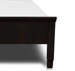 Sheesham Wood Without Storage Fraya Single Size Bed for Bedroom Stylish | Walnut Finish 
