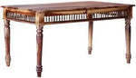 Sheesham Wood Norcross 6 Seater Dining Table Set for Home | Dining Furniture | Brown Finish 