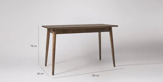 Translation missing: en.Mango Wood Yantis Office Desk Study Table with Drawer for Living Room 