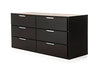 Mango Wood Cubo Side Board Storage Cabinet for Living Room | with 6 Drawer