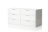 Mango Wood Cubo Side Board Storage Cabinet for Living Room | with 6 Drawer