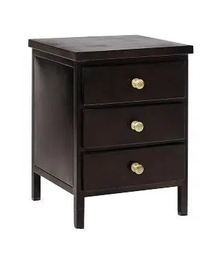 Mango Wood Moura Bedside Table for Home 