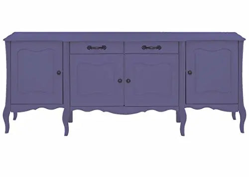 Translation missing: en.APRODZ Soild Wood Teresina Sideboard Storage Cabinet with Drawer for Living Room | White Finish