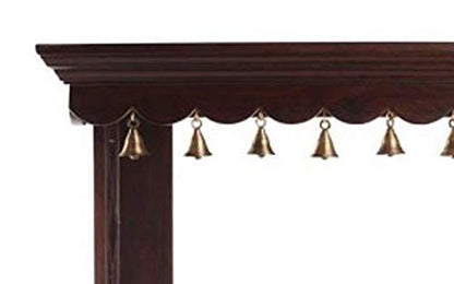 Wooden Temple (Wall Mounted) with Storage Drawer