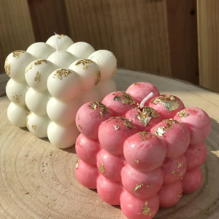 Translation missing: en.Golden Glow Bubble Candle – Modern Luxury with a Touch of Glam 