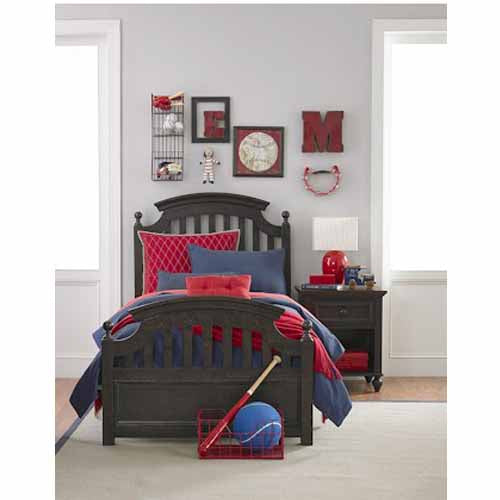 Solid Wood Without Storage Single Size Jarvi Bed for Bedroom Stylish | Brown Finish