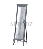 Mango Wood Home Decorative Thalo Standing Long Mirror for Living Room, Bedroom, Hotels 