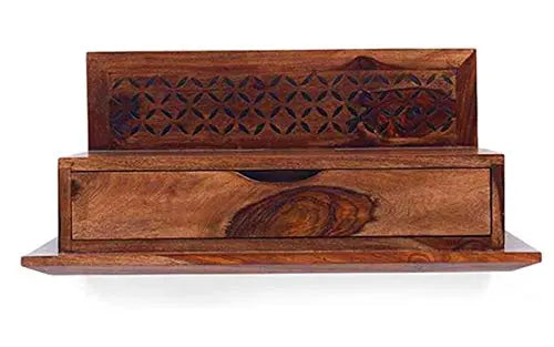 Translation missing: en.Solid Wood Mandir/Prayer Shelf 