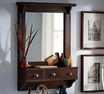 Twila Classic Entryway Mirror Organiser 