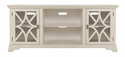 Mango Wood Belgrade TV Stand Cabinet for Home | TV Unit for Living Room | White Finish 