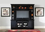 Flower Inspired TV Unit with Drawers & Shelf Storage Entertainment Unit Center Console TV Table for Living Room Furniture (Natural Teak Finish) 