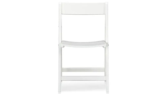 Translation missing: en.Solid Wood White Folding Dining Chairs for Living Room | Set of 1 Wooden Chair 