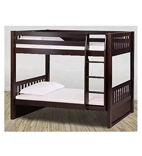 Sheesham Wood Moyer Bunk Bed for Bedroom | Brown | Rose Wood Finish 