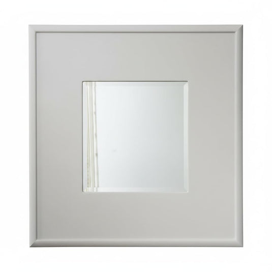 Translation missing: en.Mango Wood Azubu Wall Decorative Mirror Frame| Wooden Mirror | White Finish 