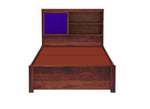 Sheesham Wood Santiago Storage Single Bed for Bedroom Stylish 