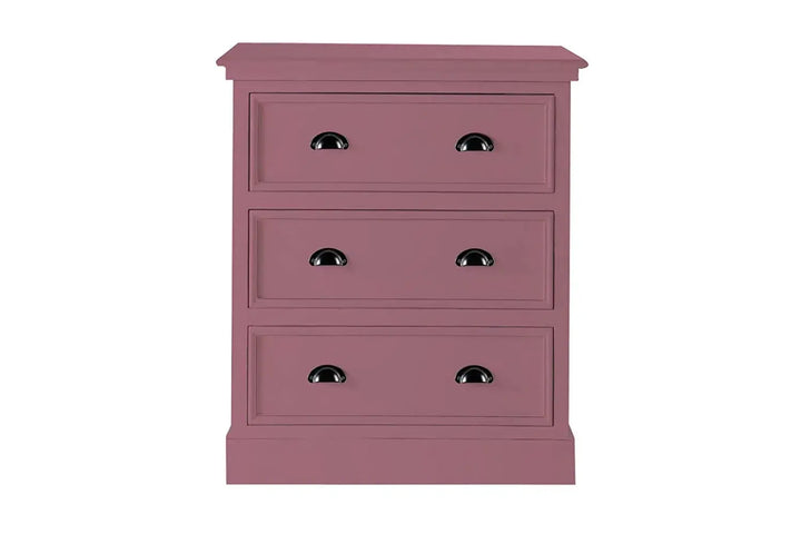 Translation missing: en.Mango Wood Marceio Chest of 3 Drawers Storage Cabinet for Living Room | Wooden Sideboard | White Finish 