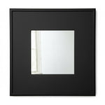 Mango Wood Azubu Wall Decorative Mirror Frame| Wooden Mirror | White Finish 