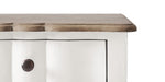 Mango Wood Tinto Stylish Bedside Table for Bedroom Living Room with 2 Drawer End Table 