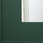 Mango Wood Azubu Wall Decorative Mirror Frame| Wooden Mirror | White Finish 