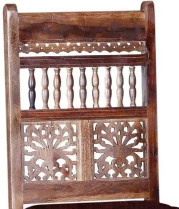 Translation missing: en.Sheesham Wood Norcross 6 Seater Dining Table Set for Home | Dining Furniture | Brown Finish 