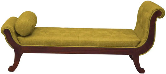 Translation missing: en.Three Seater Upholstery and Sheesham Wood Sofa 