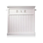 APRODZ Mango Wood Peetz Royal Stylish Bar Cabinet with Wine Glass Storage for Living Room | Chestnut Finish