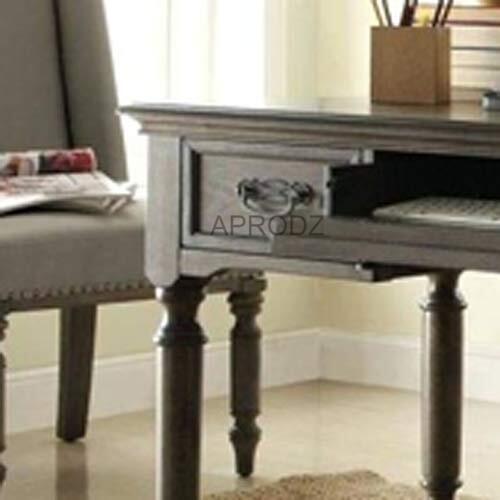 Sheesham Wood Benld Study Desk Table for Home and Office | Brown Finish 