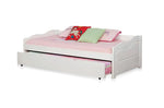 Solid Wood Gymea Daybed with Trundle Bed for Living Room | Bed for Bedroom 