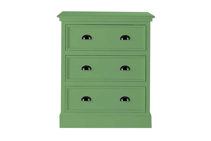 Translation missing: en.APRODZ Mango Wood Marceio Chest of 3 Drawers Storage Cabinet for Living Room | Wooden Sideboard | White Finish