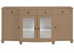 Soild Wood Teresina Sideboard Storage Cabinet with Drawer for Living Room | White Finish 