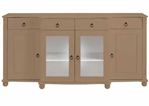 Translation missing: en.Soild Wood Teresina Sideboard Storage Cabinet with Drawer for Living Room | Opera Evening Finish 