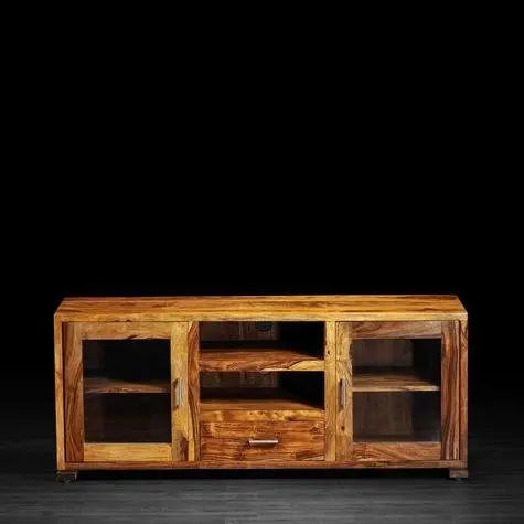 Translation missing: en.APRODZ Solid Wood Varada TV Stand Cabinet for Home | TV Unit for Living Room