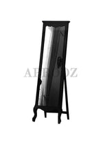 Mango Wood Home Decorative Thalo Standing Long Mirror for Living Room, Bedroom, Hotels 