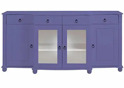 Translation missing: en.Mango Wood Rosario Sideboard Storage Cabinet for Living Room | Wooden Cabinet for Home | Mossy Garden Finish 