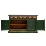 Wooden Handpainted Cabinet | Cabinet for Storage Wooden Furniture | Radha Krishna Sideboard 