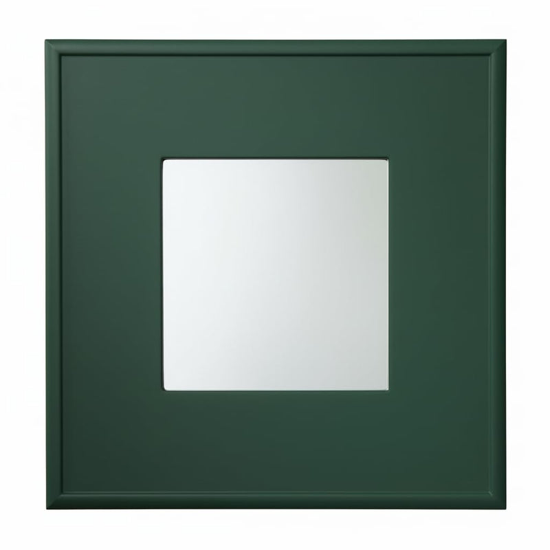 Mango Wood Azubu Wall Decorative Mirror Frame| Wooden Mirror | White Finish 
