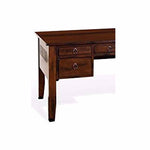 Mango Wood Wyola Study Desk Table for Home and Office | Brown Finish 