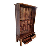 Sheesham Wood Temple with 3 Drawer for Pooja Room | Temple for Home 