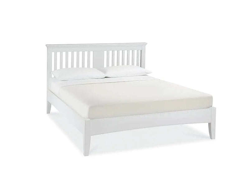 Solid Wood Parma King & Queen Size Bed – Elegant and Stylish Bedroom Furniture Without Storage for a Modern Home 