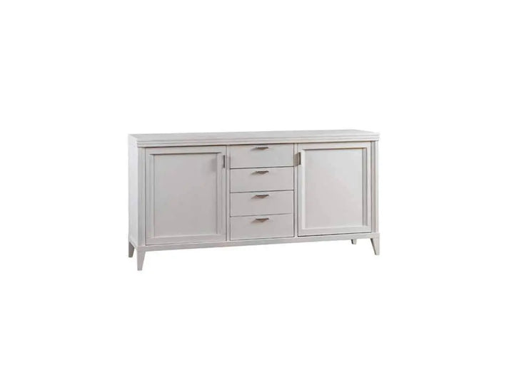 Translation missing: en.APRODZ Mango Wood Kosiv Sideboard Storage Cabinet for Living Room | Wooden Cabinet for Kitchen | White Finish