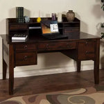 Mango Wood Aniwa Study Desk Table for Home and Office | Brown Finish 