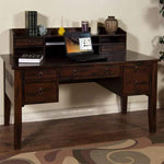 Mango Wood Aniwa Study Desk Table for Home and Office | Brown Finish 