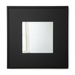 Mango Wood Azubu Wall Decorative Mirror Frame| Wooden Mirror | White Finish 