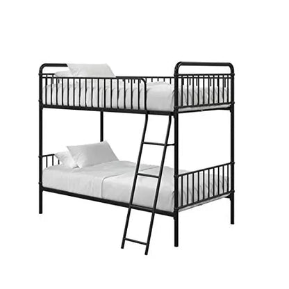 Marks Twin Bunk Bed (Metal - Gold Powder Coated) 