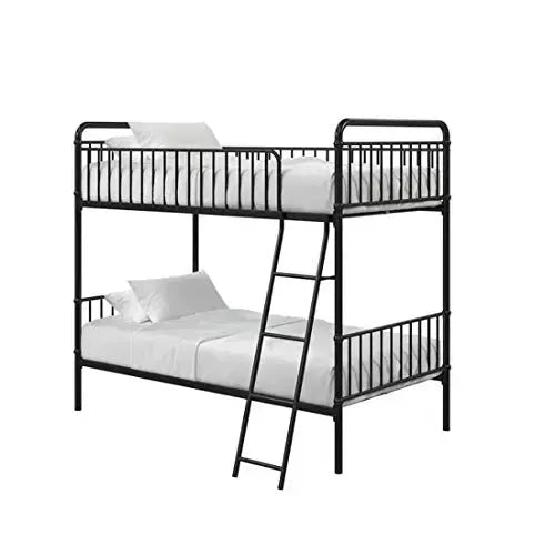 Translation missing: en.Marks Twin Bunk Bed (Metal - Gold Powder Coated) 