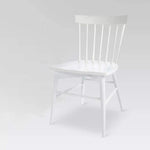 APRODZ Solid Mango Wood White Dining Chairs for Living Room | Set of 2 Wooden Chair