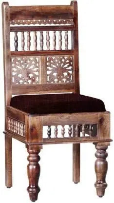 Translation missing: en.Sheesham Wood Norcross 6 Seater Dining Table Set for Home | Dining Furniture | Brown Finish 